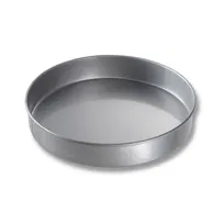 product of Chicago Metallic Bakeware 41225 - 12" Cake Pan, 2" Deep, 125.3 oz Steel, AMERICOAT Silicone Glaze