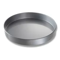 product of Chicago Metallic Bakeware 41425 - 14" Cake Pan, 2" Deep, Steel, AMERICOAT ePlus Glaze, Non-PFAS