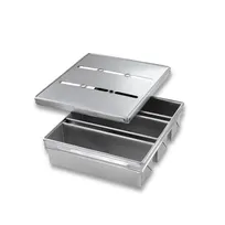 product of Chicago Metallic Bakeware 44645 Cover for 16-19" Pullman Pan, Steel, AMERICOAT Glaze, Non-PFAS, USA