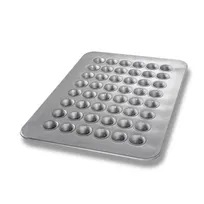 product of Chicago Metallic Bakeware 45295 Muffin Pan, 1-7/8" Muffins, 17-7/8"x25-7/8" Steel, Non-PFAS Glaze