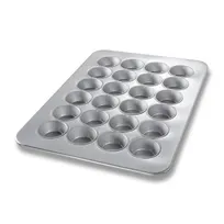 product of Chicago Metallic Bakeware 45645 Muffin Pan, 3-1⁄4" Muffins, 17-7⁄8"x25-7⁄8" AMERICOAT Glaze - 1/Each