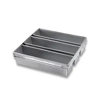 product of Chicago Metallic Bakeware 46465 Drop Cover 16-19" Lid for #44365 Pullman Pan, Aluminized Steel, Non-PFAS