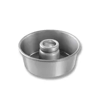 product of Chicago Metallic Bakeware 46535 Angel Food Cake Pan - 7" Dia x 3" Deep, 60 oz, 15-Gauge Aluminum, USA