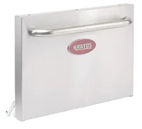 product of Hubert 117301 Kratos Oven Door Assembly, stainless steel
