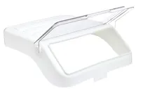 product of Hubert 122748 Kratos Lid for 200-Cup Ingredient Bin, Polycarbonate Transparent, Snap-Fit Cover