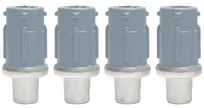 product of Hubert 142740 Kratos Bullet Foot, stainless steel