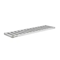 product of Hubert 185845 Kratos Replacement Bottom/Middle Shelf, 42" W x 20" D, 350 lb, Heavy-Duty Aluminum