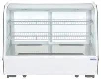product of Hubert 192790 - Kratos 29C-007 Refrigerated Bakery Display Case, 34.6"W x 22.4"D x 27"H, 3 cu ft, White