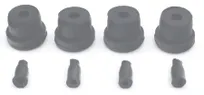 product of Hubert 25053 Leveler Glides, Kratos Plastic Chair Glides, for Outdoor Steel Chairs Use