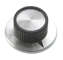 product of Hubert 31580 Replacement Control Knob for Kratos Steam Tables, Stainless Steel, Black Finish