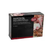 product of TableCraft Products 12615 - 12" Clear Poly Disposable Pastry Bag, 14oz, 12" x 7" x 0.006", 1 Box