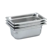 product of Vollrath 90462 Super Pan 3 1/4 GN Pan, 6" Deep, 4 Qt, 22-Gauge Steel, NSF Certified, Made in USA
