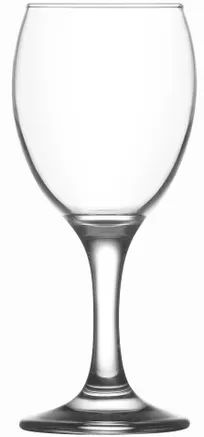 product of RAK Porcelain 730548Y Port Wine Glass, 7 oz 2.34" Dia x 6.3" H Stemmed Glass, Red Wine - 24/Case