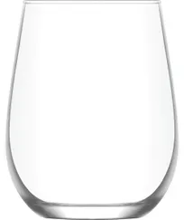 product of RAK Porcelain 790365Y Stemless Wine Glass, 16.1 Oz, 2.48" Dia x 3.9" H, Non‑Tempered Glass - 24/Case