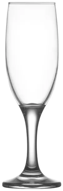 product of RAK Porcelain 790535Y Champagne Flute Glass, 6.5 oz, 1.97" Dia, Stem Base, Glass - 24/Case