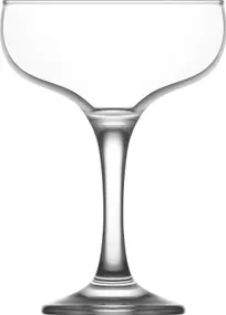 product of RAK Porcelain 790550Y Champagne Coupe Glass, 8 Oz, Stem, Soda Lime, 3.78" Dia x 5.31" H - 24/Case