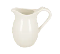 product of RAK Porcelain ANCR25 - Anna Creamer Pitcher 8.45 oz Porcelain with Handle, Oven Safe - 6/Case