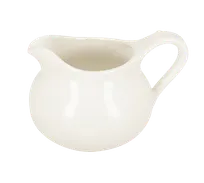 product of RAK Porcelain ANGB15 - Anna Gravy Boat, 5.05 oz Porcelain, Dishwasher Safe, Shock Resistant - 6/Case