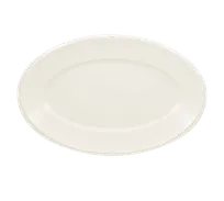 product of RAK Porcelain ANOP22 - Anna Platter 8½" Porcelain, Oven/Microwave/Dishwasher Safe - 12/Case