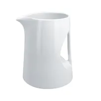 product of RAK Porcelain ASJG100 Carafe, 33-4/5 oz White Polaris Porcelain, Handle, Dishwasher Safe - 4/Case