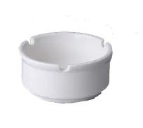 product of RAK Porcelain BAAT02 - Ashtray, 3" Round Porcelain, Dishwasher Safe, Chip Resistant, 12/Case