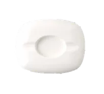 product of RAK Porcelain BACA01 Ashtray, 8" x 6¼" Porcelain, Dishwasher Safe, Chip Resistant - 2/Case