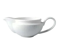 product of RAK Porcelain BAGB35D1 - 12 oz Gravy Boat, Porcelain, Embossed, Microwave Safe - 4/Case