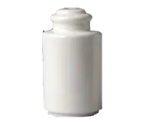 product of RAK Porcelain BAPS01 - Pepper Shaker, Porcelain, Dishwasher Safe, Chip Resistant - 6/Case