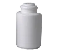 product of RAK Porcelain BAPS01D7 - Rondo Embossed Pepper Shaker, Dishwasher Safe, High Chip Resistance, 6/Case