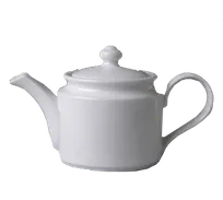 product of RAK Porcelain BATP40D7 - Porcelain Teapot with Lid, 13.55 Oz, Dishwasher Safe, Chip Resistant - Case