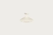 product of RAK Porcelain BCBVCL14 - Bravura Medium Cloche, 5.3" Beige Round Bone China Plate Cover, 6/Case