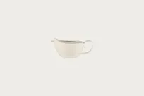 product of RAK Porcelain BCBVGB25 - Bravura 8.45 oz (1 Cup) Bone China Gravy Sauce Boat - 12/Case
