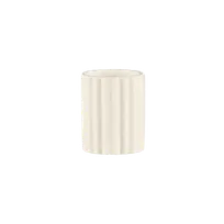 product of RAK Porcelain BCSPTH01 Toothpick Holder, 1.5" Dia x 2" H Round Bone China, Spectra Finish - 12/Case