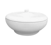 product of RAK Porcelain BUCD27 - Buffet Soup Tureen with Cover, 118‑1/3 oz 97 oz Porcelain, Dishwasher Safe - Case