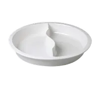product of RAK Porcelain BUGN39D - 15-3/8" Round Buffet Gastronorm Pan Liner, 2" Height, Porcelain - Case