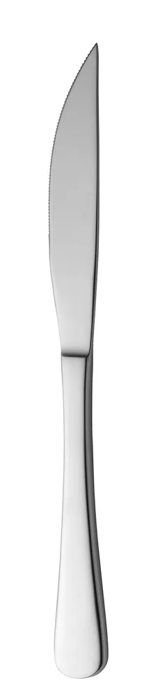 product of RAK Porcelain C0KASTK - SVS Mirror Steak Knife, 9" Blade, 18/0 Stainless Steel, Mirror Finish - Case