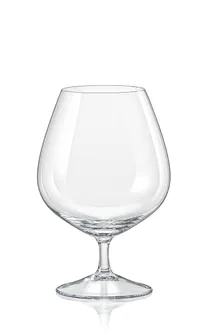 product of RAK Porcelain CALBRN20 - Brandy Glass, 20.3 oz, 4.1" D x 6.2" H, Stemmed, Tempered Glass - 24/Case