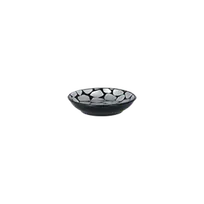 product of RAK Porcelain CBNNBD09 Butter Dish - Round 3.55" 4.4 oz, Silver Porcelain, Dishwasher Safe - 12/Case