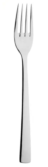 product of RAK Porcelain CCADIF - Sola Capri Dinner Fork, 8.2" Length, 18/10 Stainless Steel, Finish - 12/Case