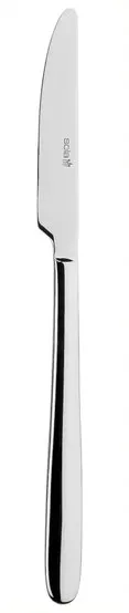 product of RAK Porcelain CDODIK - Sola Donau Dinner Knife, 9.3" 18/10 Stainless Steel Solid Handle, 12/Case