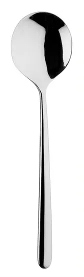 product of RAK Porcelain CDOSOS - Sola Donau Soup Spoon, 7.2" Length, 18/10 Stainless Steel - 12/Case