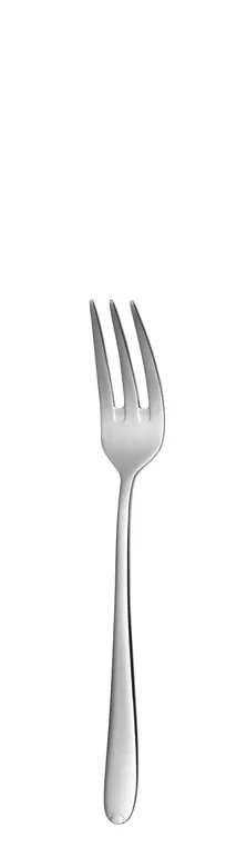 product of RAK Porcelain CFLCAF - Pastry Fork, 6.18" , 18/10 Stainless Steel, Silver Finish - 12/Case