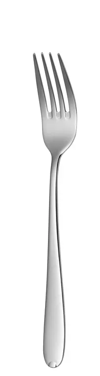 product of RAK Porcelain CFLDIF - Fleurie Dinner Fork, 8.19" Length, 18/10 Stainless Steel - 12/Case