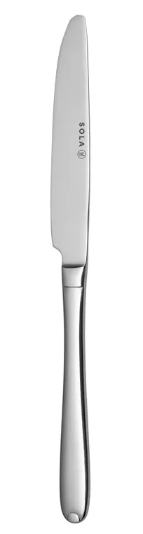product of RAK Porcelain CFLDIK Fleurie Dinner Knife, 9.37" Blade, 18/10 Stainless Steel, 8-9" Length - 12/Case
