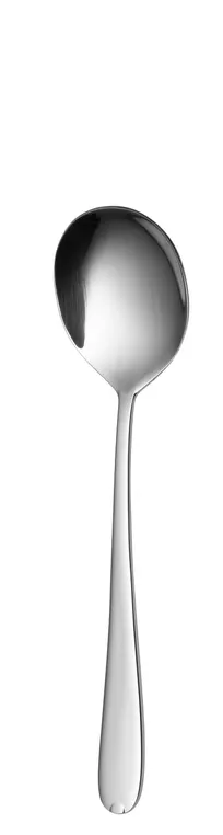 product of RAK Porcelain CFLSOS - Fleurie Soup Spoon, 7.17" Length, 18/10 Stainless Steel, Polished - 12/Case