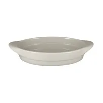 product of RAK Porcelain CFOD37WHBD - Oval 12" x 8" Sand White Porcelain Baking Dish, Multi‑Oven Safe - 3/Case