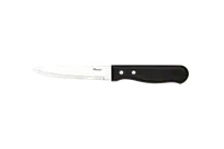 product of RAK Porcelain CHJSTKBKP - Jumbo Steak Knife, 9.5" 18/10 Stainless Steel, Black Polish Handle, Cutlery