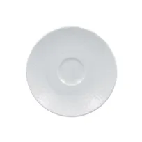 product of RAK Porcelain CHPCLSA15 Charm Saucer, Round 5.5"-5.99" White Polaris Porcelain, Oven Safe - 12/Case