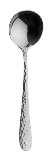 product of RAK Porcelain CLISOS Soup Spoon – 7.7" Sola Lima English Design, 18/10 Stainless Steel, 12/Case