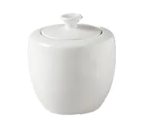 product of RAK Porcelain CLSU27 Sugar Bowl 9 Oz Porcelain Lid Dishwasher Safe High Chip Resistance - 6/Case